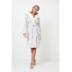 Aruelle Women s Fleece Midi Robe Lurex Hazel