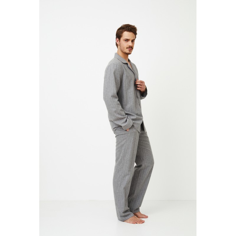 Aruelle Men s Cotton Buttoned Pajamas Carl