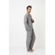 Aruelle Men s Cotton Buttoned Pajamas Carl