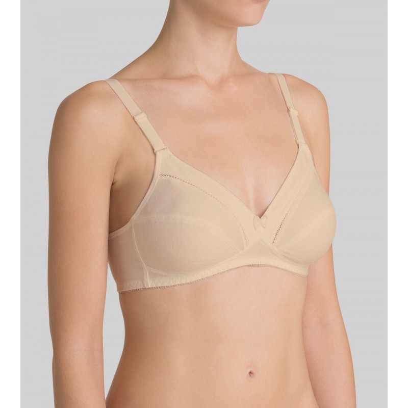 Triumph Women s Wireless Bra Cotton Classic Stretch N Cup B