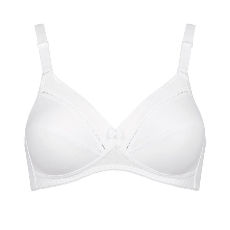 Triumph Women s Wireless Bra Cotton Classic Stretch N Cup B