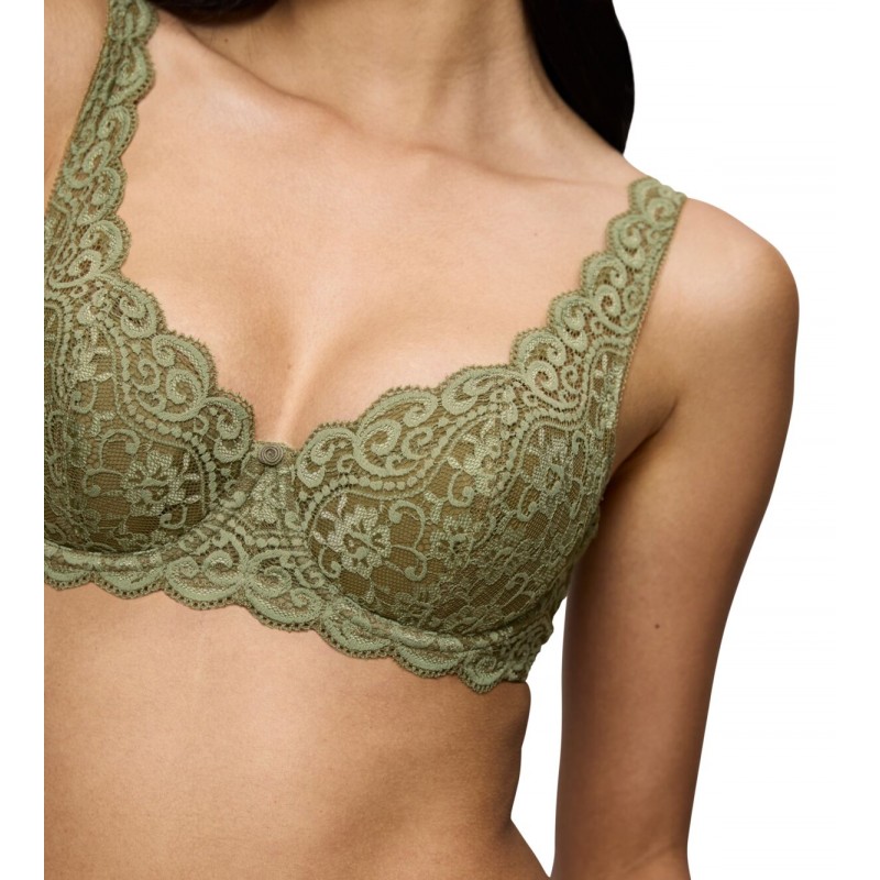 Triumph Women s Balconette Bra Amourette Whp Cup C Fashion Color Light Green