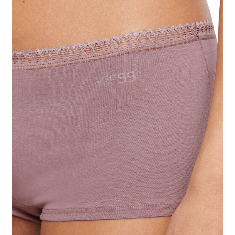 Sloggi Women s Cotton Boxer 3 Pack Go Crush H