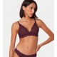 Triumph Women s Wireless Bra Amourette Charm T P Cup C Fashion Color Bordeaux