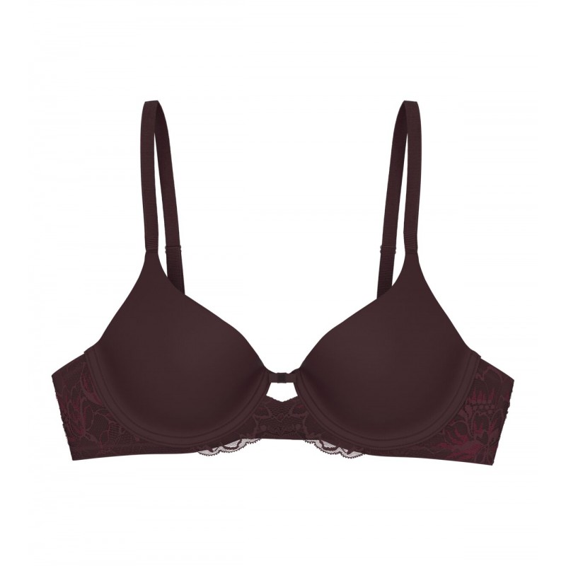 Triumph Women s Bra Amourette Charm T Whp01 Cup D Fashion Color Bordeaux