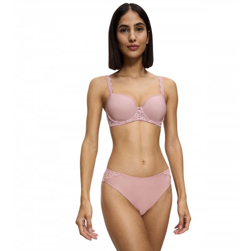 Triumph Γυναικείο Σλιπ Με Δαντέλα Amourette Tai Dusty Pink Color