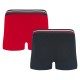 Fila Men s Cotton Boxers 2 Pack Red - Blue Color