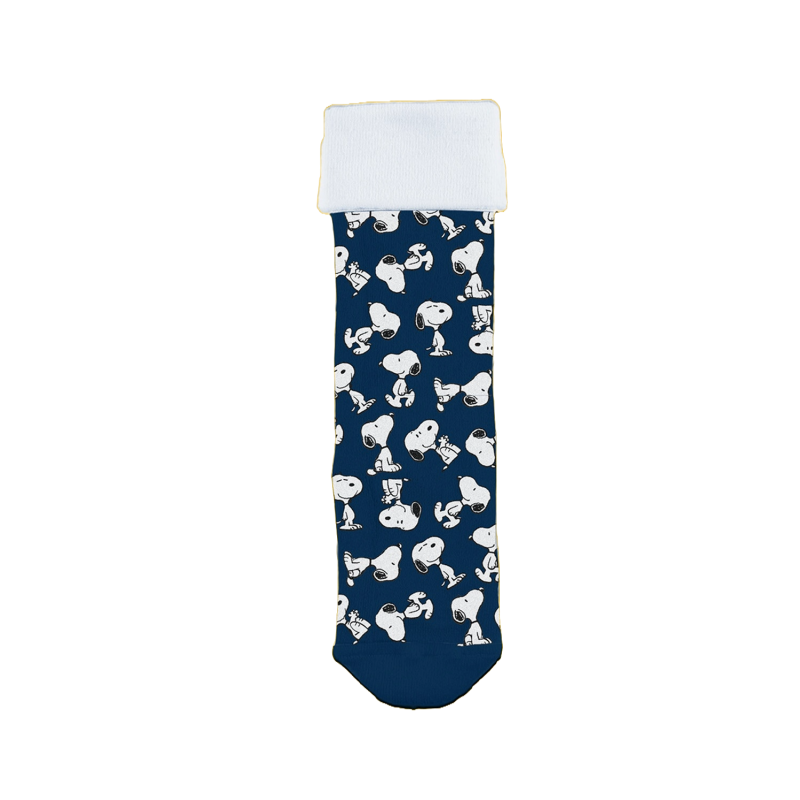 Admas Women s Cotton Slipper Socks Snoopy Peanuts All Over