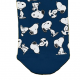 Admas Women s Cotton Slipper Socks Snoopy Peanuts All Over