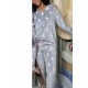 Admas Women s  Fleece Pajamas Corel Bunnies On The Moon Mod C