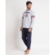 Admas Men s Cotton Pajamas Paddington University