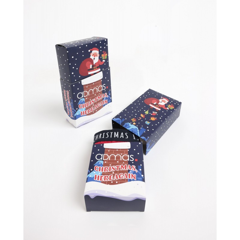 Admas Ανδρικό Χριστουγεννιάτικο Μπόξερ Christmas Is Here Gift Box