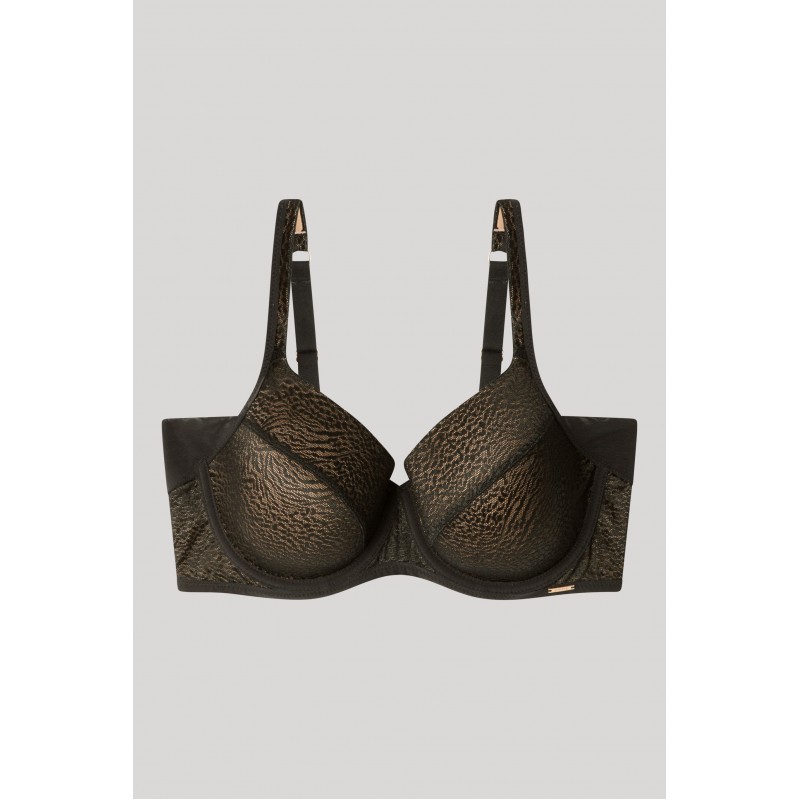 Gisela Women s Bra Animal Print Design Cup D & E