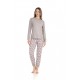 Zen By Daisy Women s Cotton Homewear Pajamas Polka Dot Design