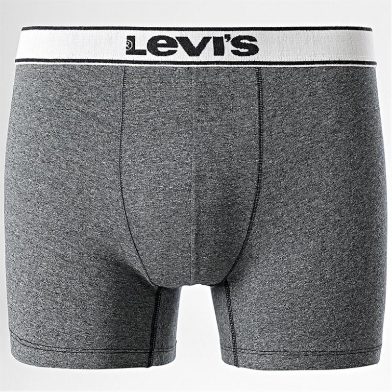 Levis Men s Cotton Boxers 2 Pack Design