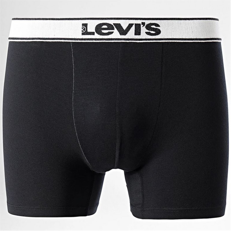 Levis Men s Cotton Boxers 2 Pack Design