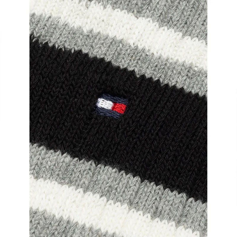 Tommy Hilfiger Ανδρικές Κάλτσες Βαμβακερές Χοντρές Bootsocks Σετ 3 Ζευγάρια Gift Box