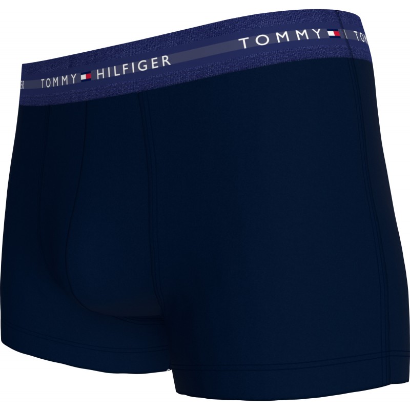 Tommy Hilfiger Ανδρικό Μπόξερ Βαμβακερό Με Χρωματιστά Λάστιχα Σετ 3 Τεμαχίων 0WN