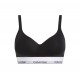 Calvin Klein Γυναικείο Bralette Μπουστάκι Cotton & Modal Με Ελαφριά Επένδυση