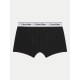 Calvin Klein Boy s Cotton Stretch 2 Pack Boxers Logo Design