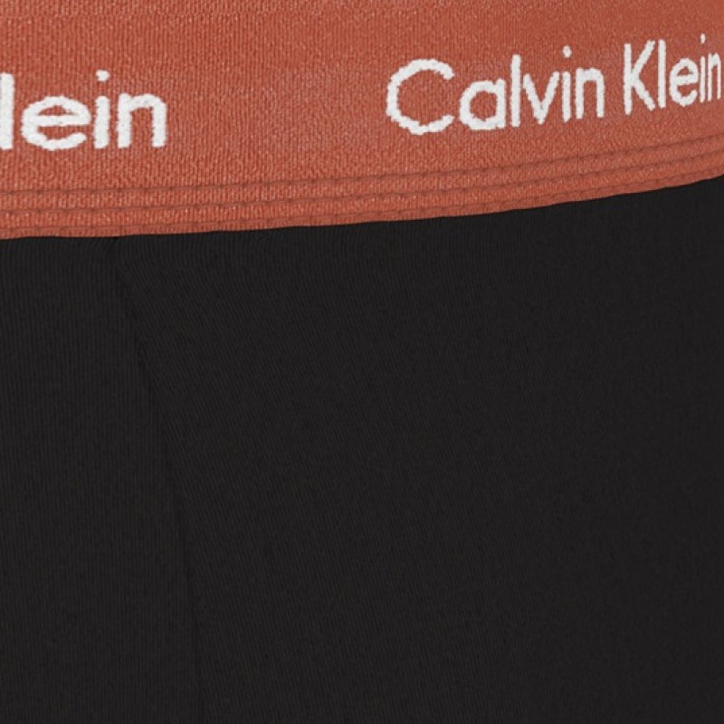 Calvin Klein Ανδρικό Μπόξερ Βαμβακερό Με Χρωματιστά Λάστιχα & Λογότυπο Σετ 3 Τεμαχίων