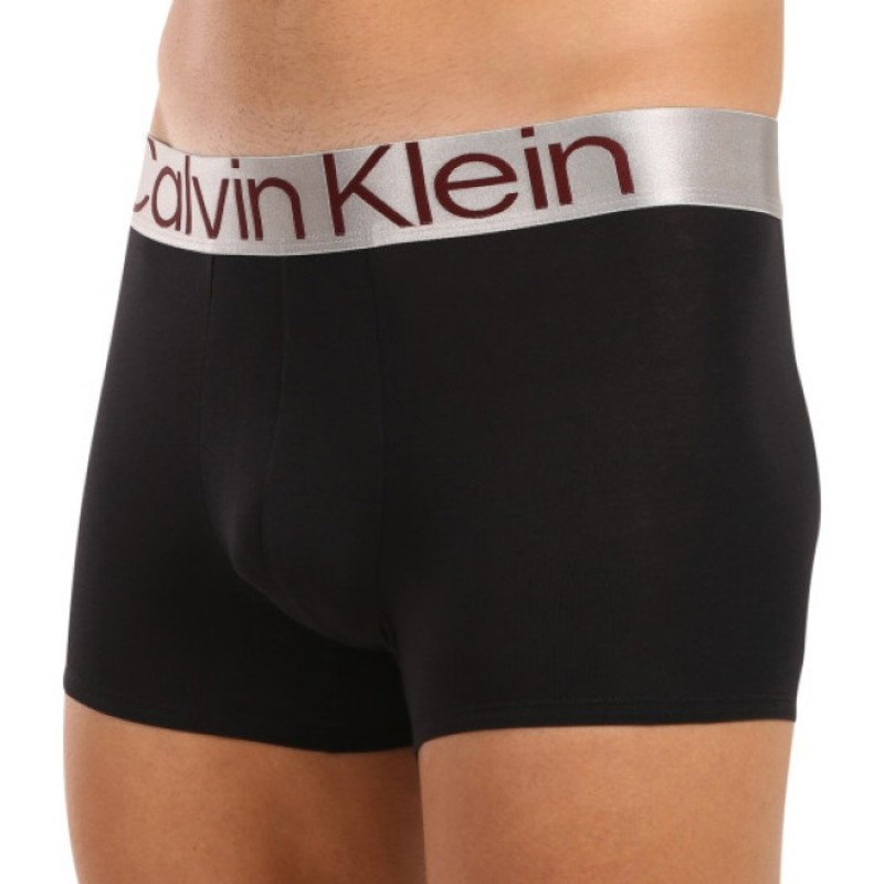 Calvin Klein Men s Cotton Boxers 3 Pack Silver Rubbers