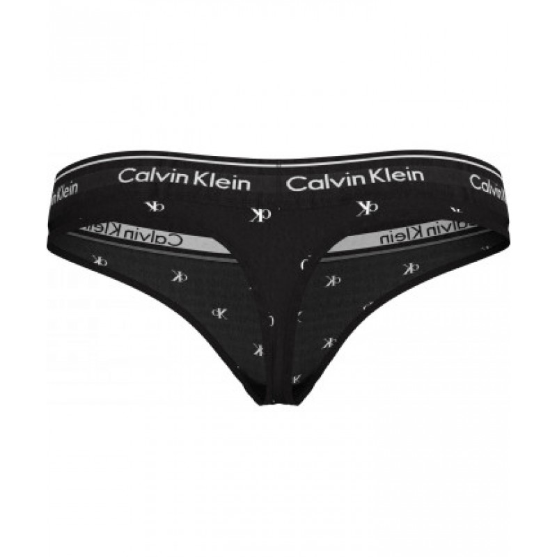 Calvin Klein Γυναικείο String Cotton & Modal Logo Print