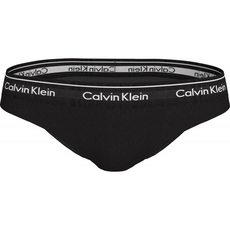 Calvin Klein Γυναικείο Σλιπ Cotton & Modal Μονόχρωμο Με Λογότυπο Στο Λάστιχο