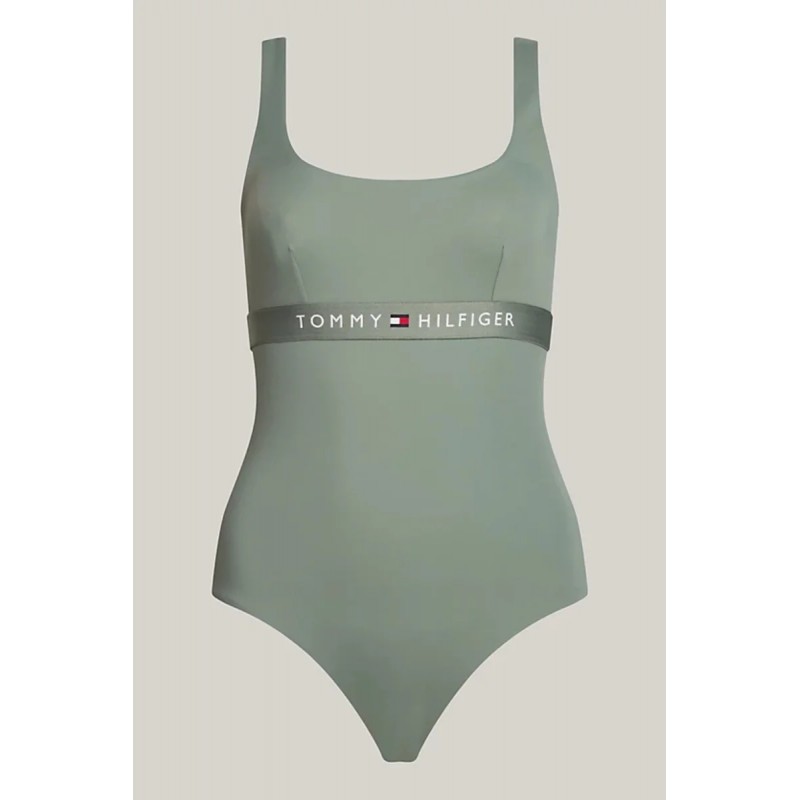 Tommy Hilfiger Women s One Piece Athletic Swimwear Logo