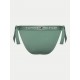 Tommy Hilfiger Women s Tie Bottom Swimwear Bikini Logo Stonewash Green