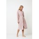 Aruelle Women s Fleece Midi Robe Alison