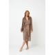 Aruelle Women s Midi Velour Robe Choco