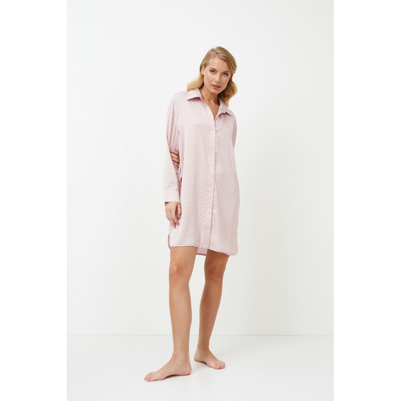 Aruelle Women s Buttoned Satin Nightdress Aurelia