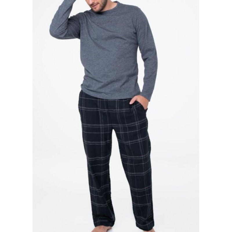 Calvin Klein Men s Cotton Pajamas Flannel Plaid Pants