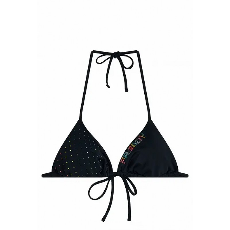 Freddy Women s Triangle Swimwear Top Colorful Beads