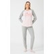 Minerva Women s Cotton Pajamas Love Design