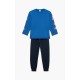 Minerva Boy s Cotton Futer Pajamas All Sports Blue Electric