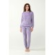 Vamp Women s Fleece Pajamas Levander Sweet